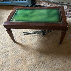 Beautiful Leather Coffee Table 