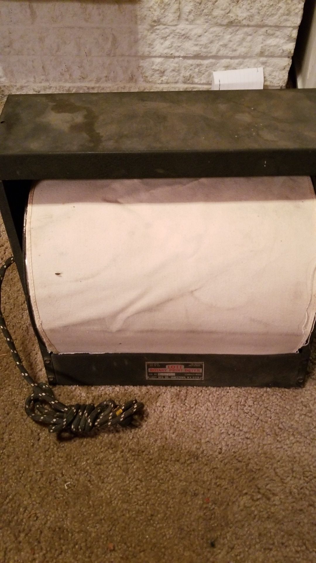 Vintage LOFT Rotary mimeograph machine