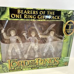 ToyBiz Lord Of The Fellowship Of The Ring Prologue Bilbo, Gollum, Twilight Frodo