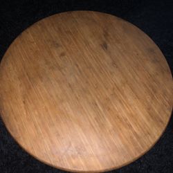 21 Inch Wooden Lazy Susan 