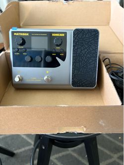 SONICAKE Matribox Guitar  Amp Modeling IR Cabinets Expression Pedal
