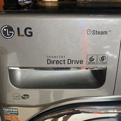 LG 5.2 cu Ft. Front Loading Washer and Dryer