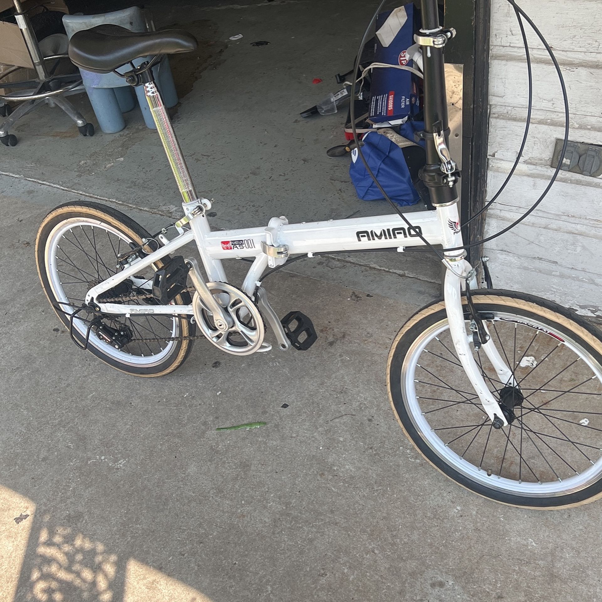 Folding Bicycle Amiao In Great Shape Bici Doblable