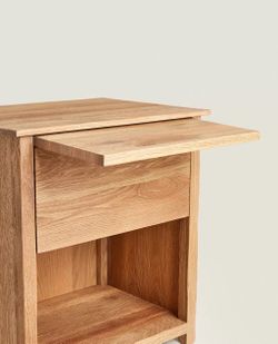 2 Oak bedside table / Zara home