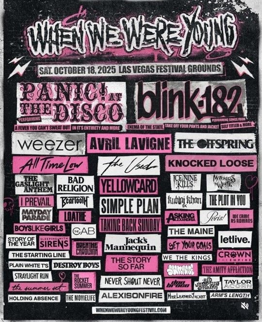 2 Tickets To When We Were Young 2025