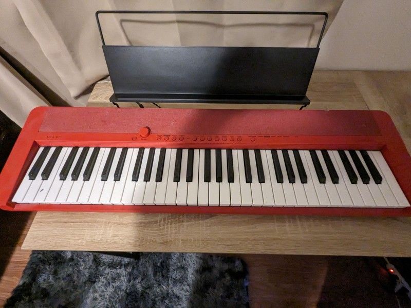 Casio CT-S1 Red Keyboard 