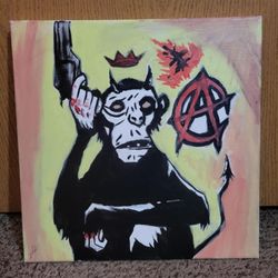 Monkey Painting
