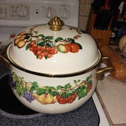 Ex Larg Pot Vitro Ceramic 18 FINAL PRICE Like New Look My Post Tons Item