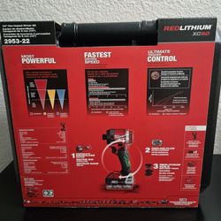 1/4"Hex Impact Driver Kit With 2 battery 5.0 