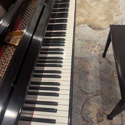 Steinway & son's baby grand piano model M