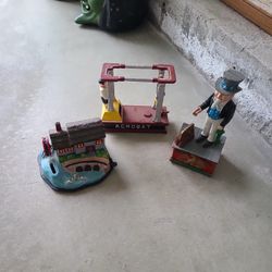 Repro Cast Iron Banks Take All $30