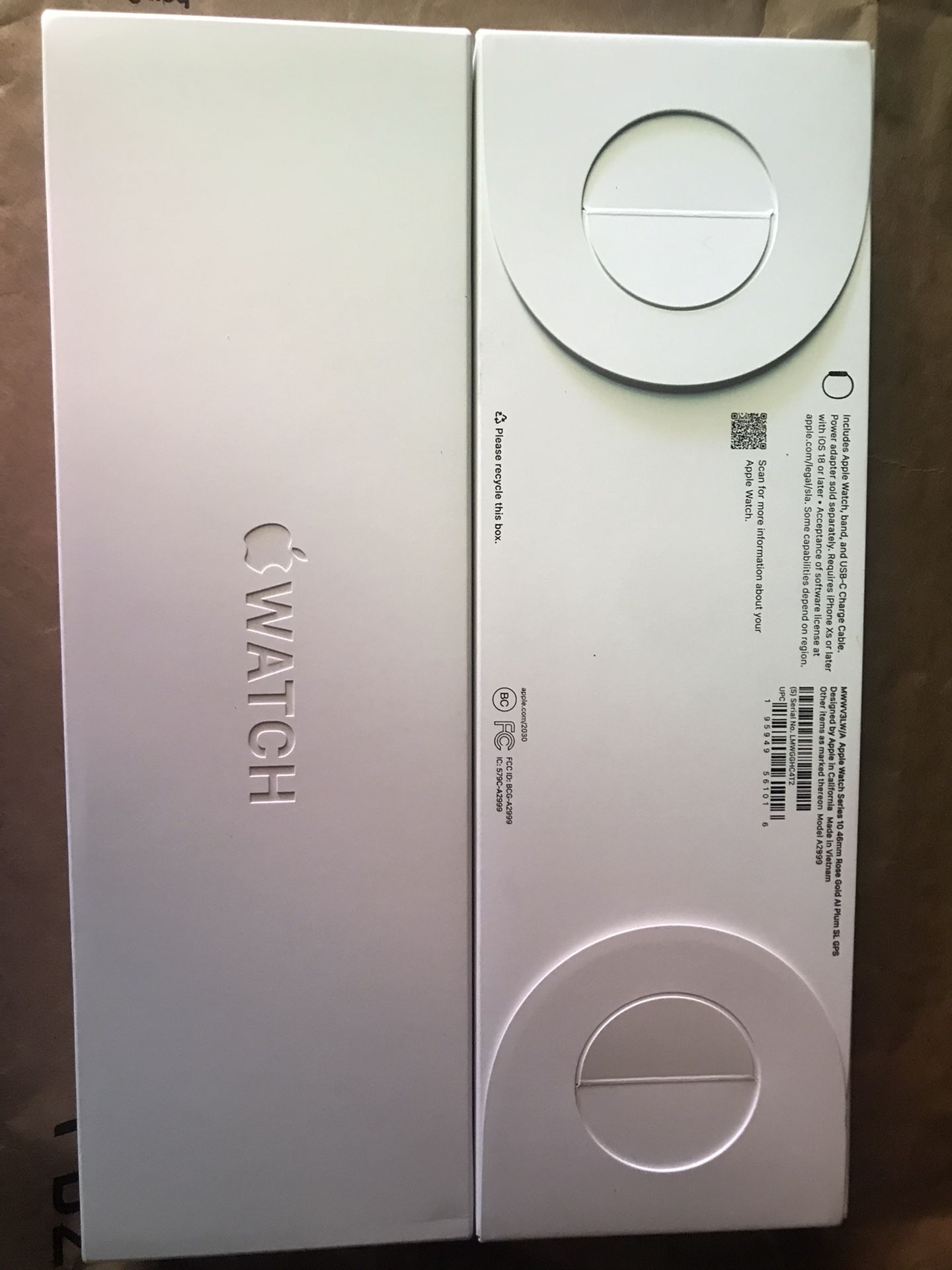 Apple Watch (46mm Rose Gold) 300ea. /500 For both