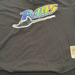 Authentic Rays Baseball Jersey Size (3x)