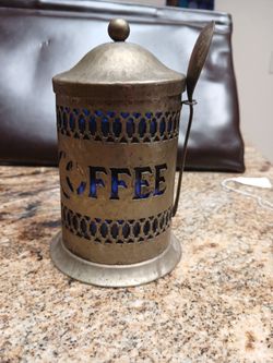 Vintage Coffee Tin