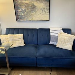 Sofa bed 🛋️ w/ Side Table