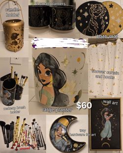 Disney Jasmine Bathroom Set OBO
