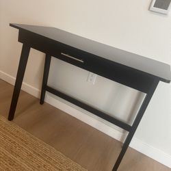 Modern Black Writing Desk / Console Table – 20x40