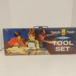 VINTAGE Handy Andy Blue Diamond Tool Kit  Box . No. 630.