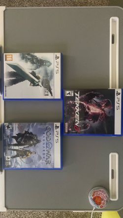 Ps5 games.                3 Games=$45