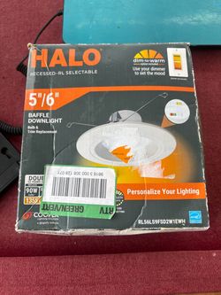 Halo 5"/6" LED Recessed Baffle Downlight