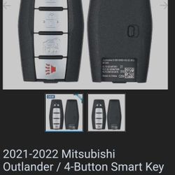 2021-2022 Mitsubishi Outlander / 4-Button Smart Key ( 1 piece)