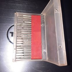 Diamond Burr Grinding Drill Bit Set 20 Pcs, 1/8". Unbranded.