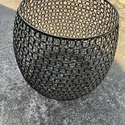 Metal Decor Basket