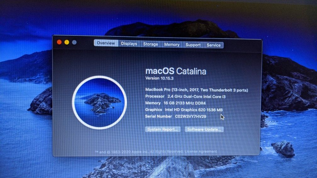Dell 5567 MacBook hackintosh