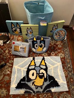 Bluey room decor