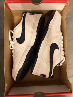 Nike Big Nike Low – White/Midnight Navy - 10.5M