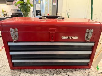 Craftsman 3-Drawer Toolbox with Hand Tool
