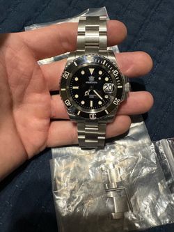 Steel diver watch
