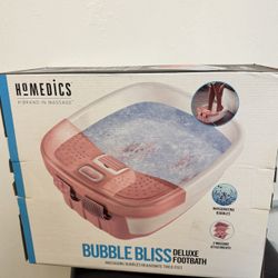 Foot Bath Bubble Bliss