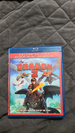 DRAGON 2 3D Blu ray combo