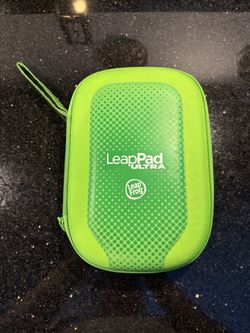 LeapFrog LeapPad Ultra Zipper Case with 6 Game Storage Slots Green & Orange