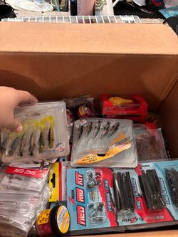 Box of lures