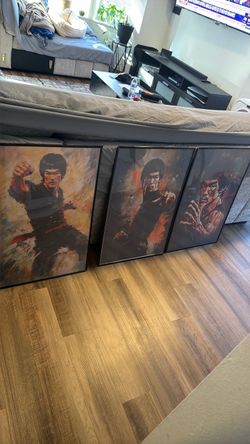 Bruce Lee posters- set of 3