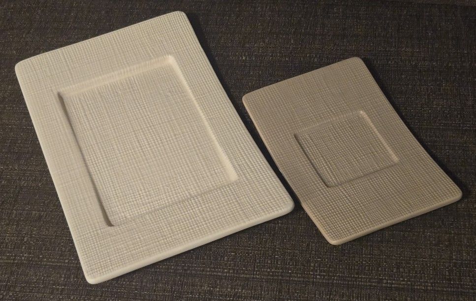 PartyLite Linen Pillar Candle Holders