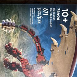 HARRY POTTER-HUNGARIAN HORNTAIL DRAGON LEGO SET