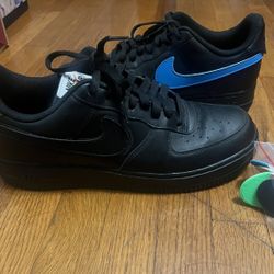 Nike Air Force Black All Star Swoosh Pack