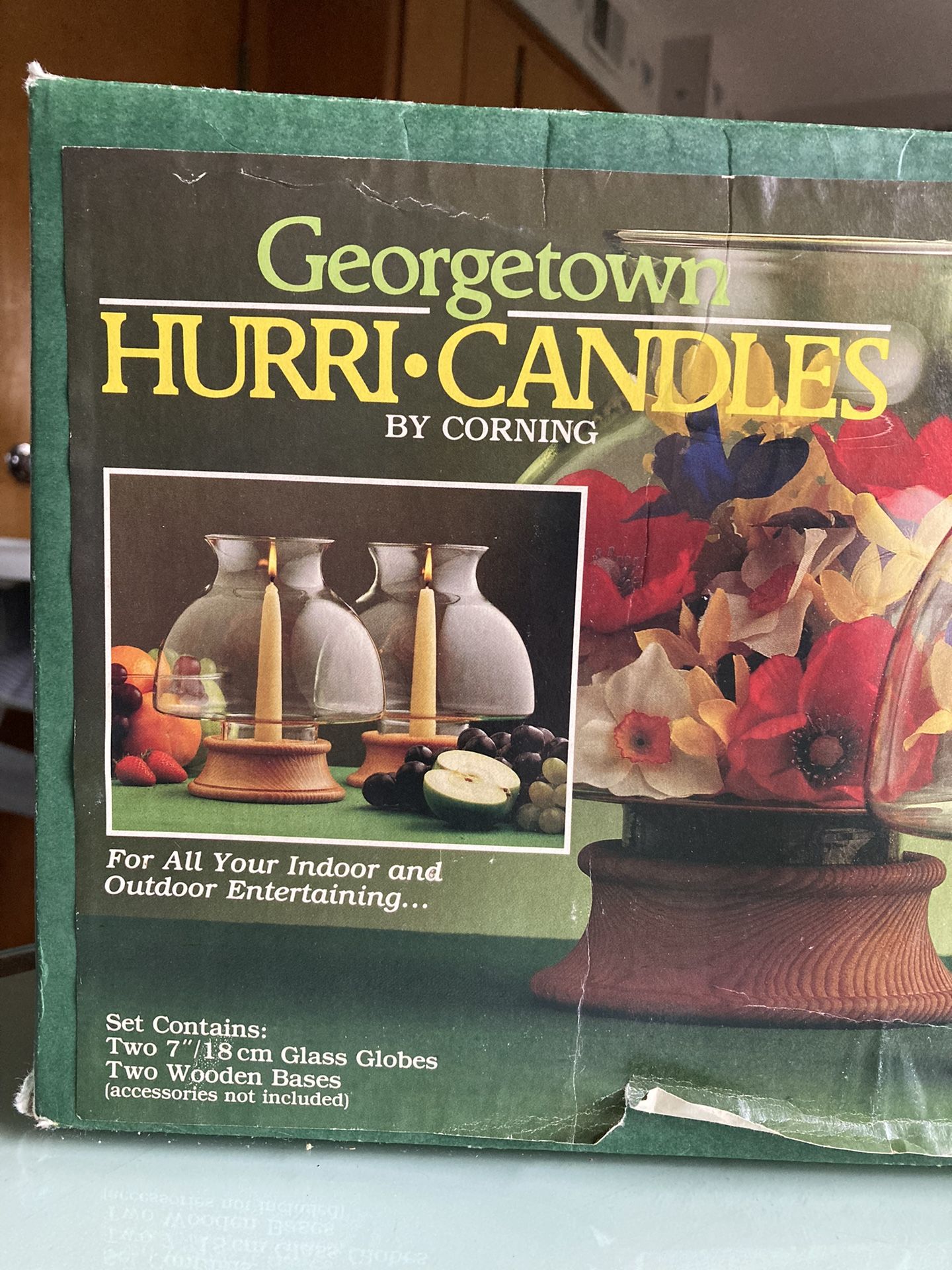 NEW Vintage Hurri•Candles By Corning