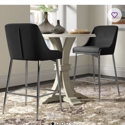 Bar Stool, Gray Sway Bar Stools Set Of Two