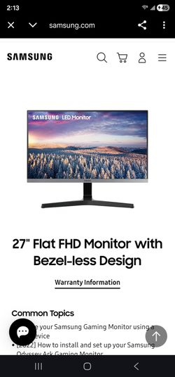 Samsung 1080p Monitor 27"
