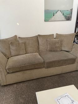 Tan couches