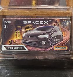 Matchbox Tesla Model X SpaceX Crew Transport Vehicle