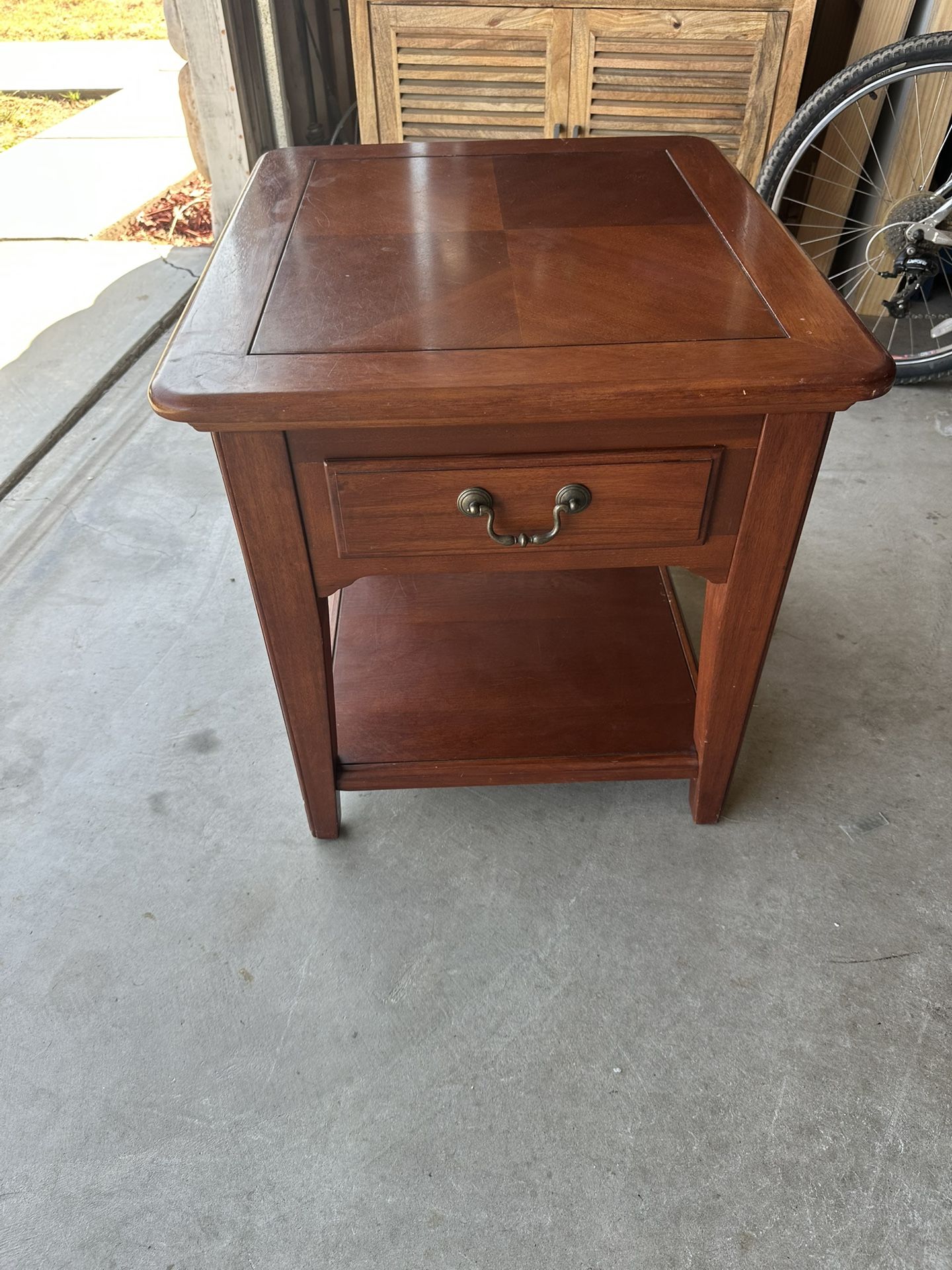 End Table + Lamp