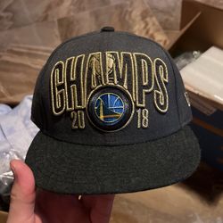 NBA 2018 Golden State Warriors Champs Snap Back 