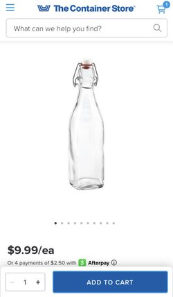 17 Ounce Hermetically Sealed Glass Beverage Bottle 