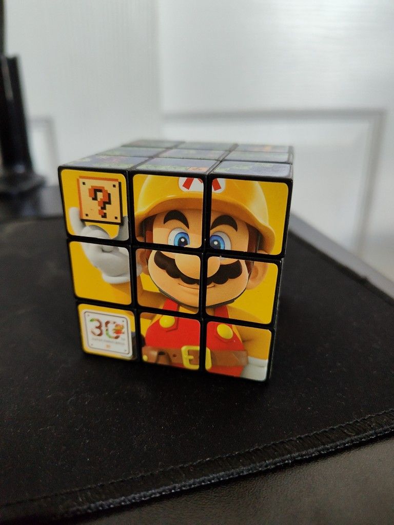 Super Mario Maker Wii U Rubix Cube Puzzle Toy