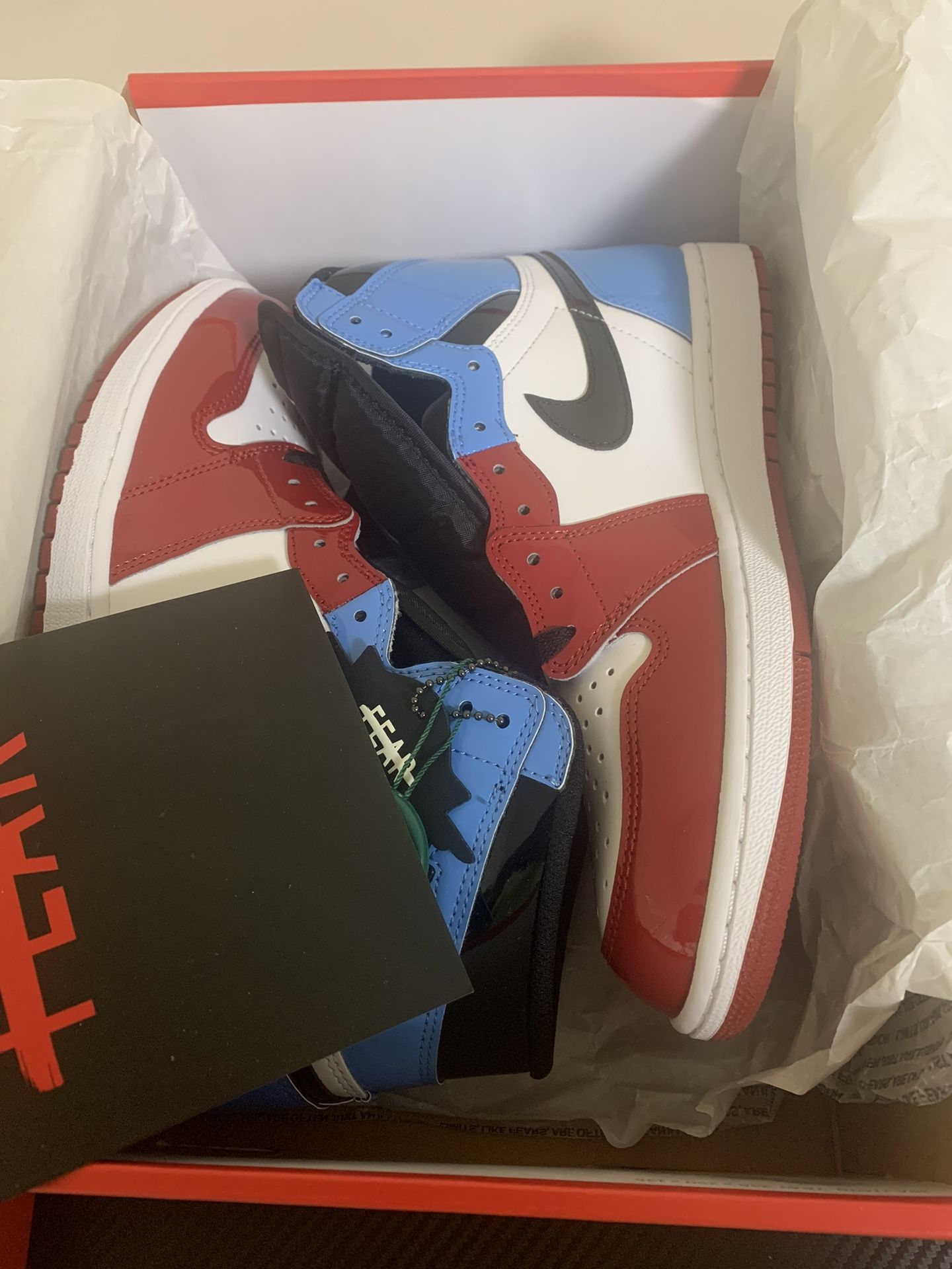 NEW Jordan Fearless 1 Retro High UNC Chicago